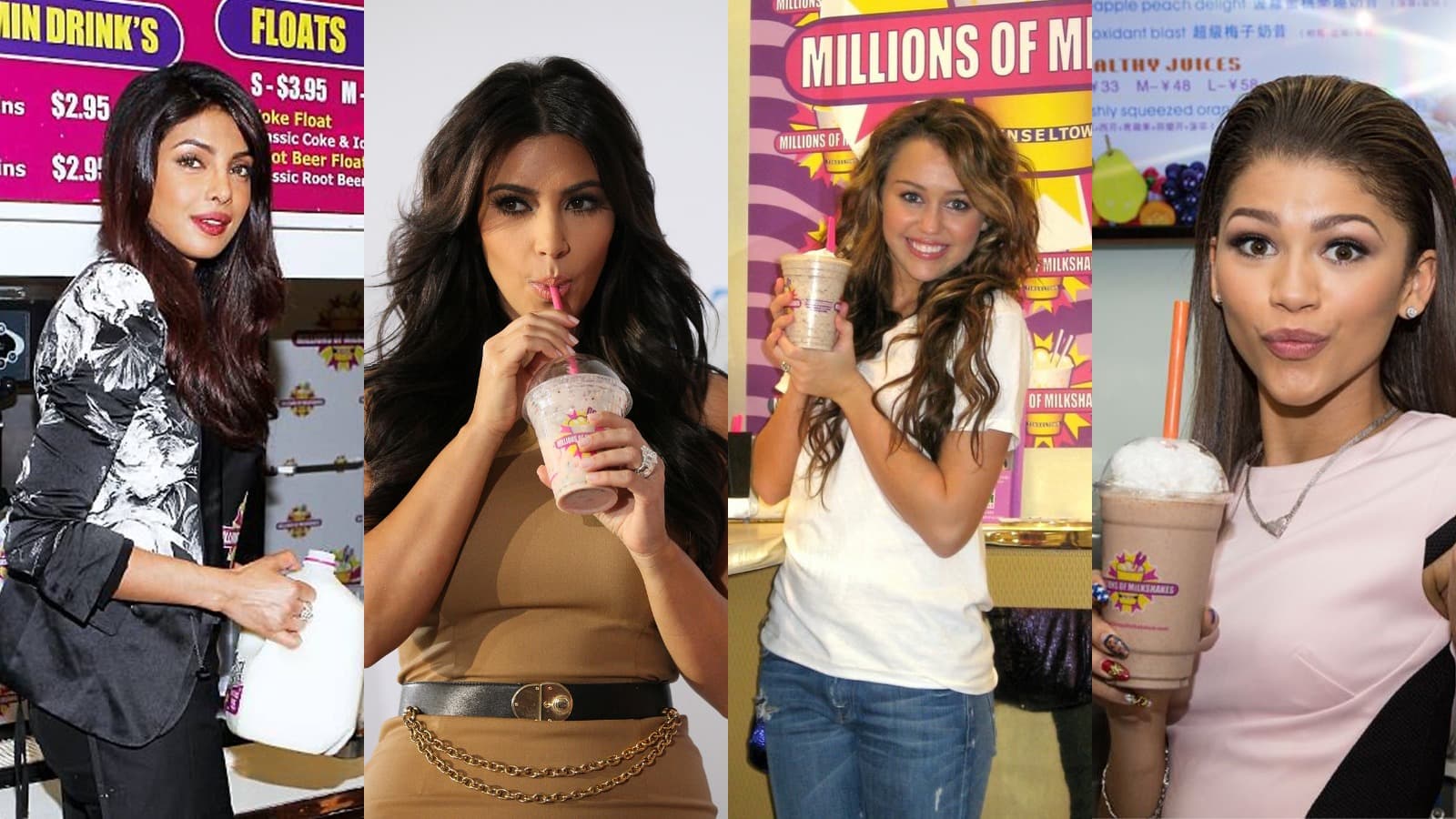 Celebrity guests at Millions of Milkshakes
