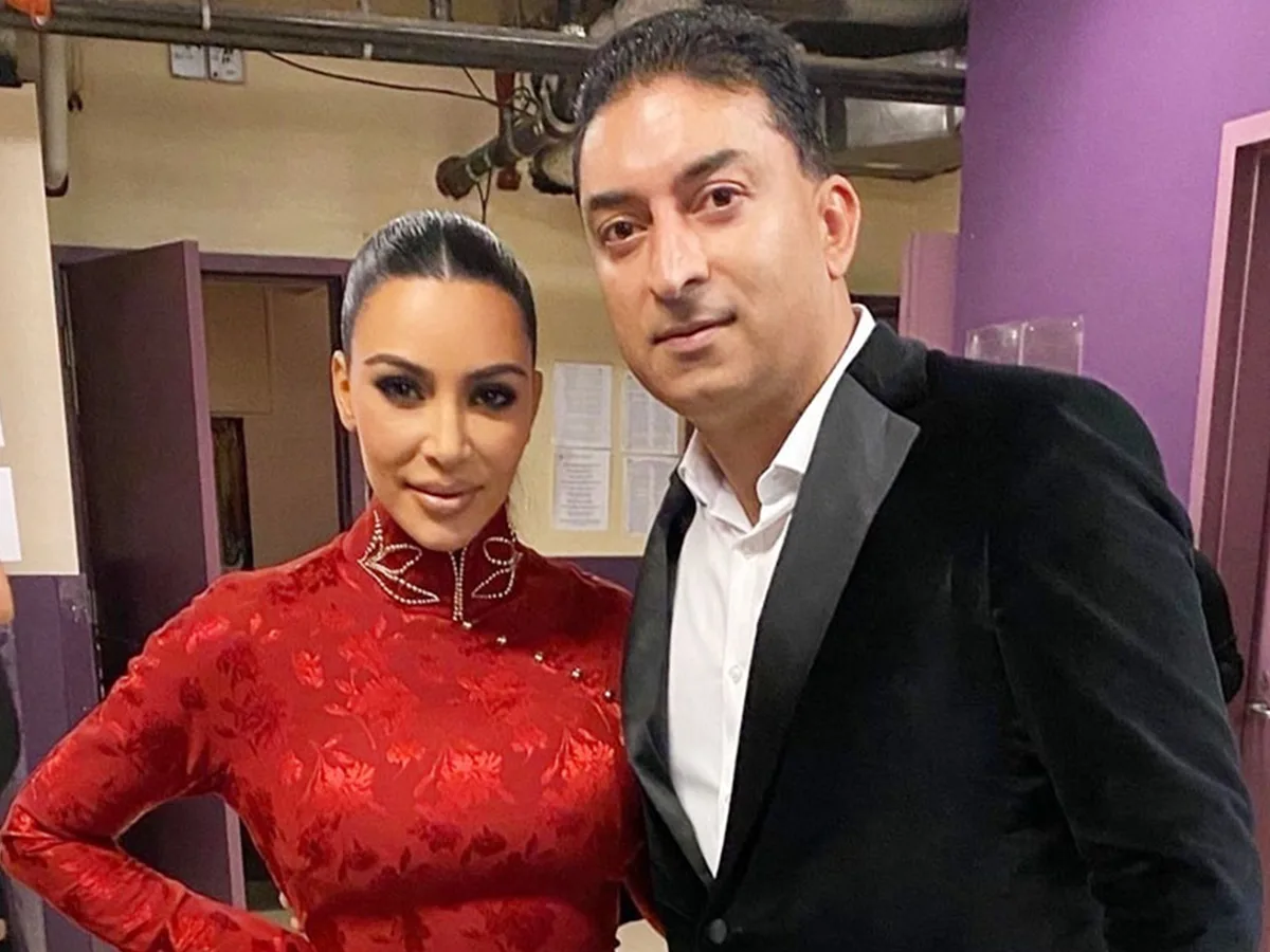 شيراز حسن وكيم كارداشيان في بدايات العمل