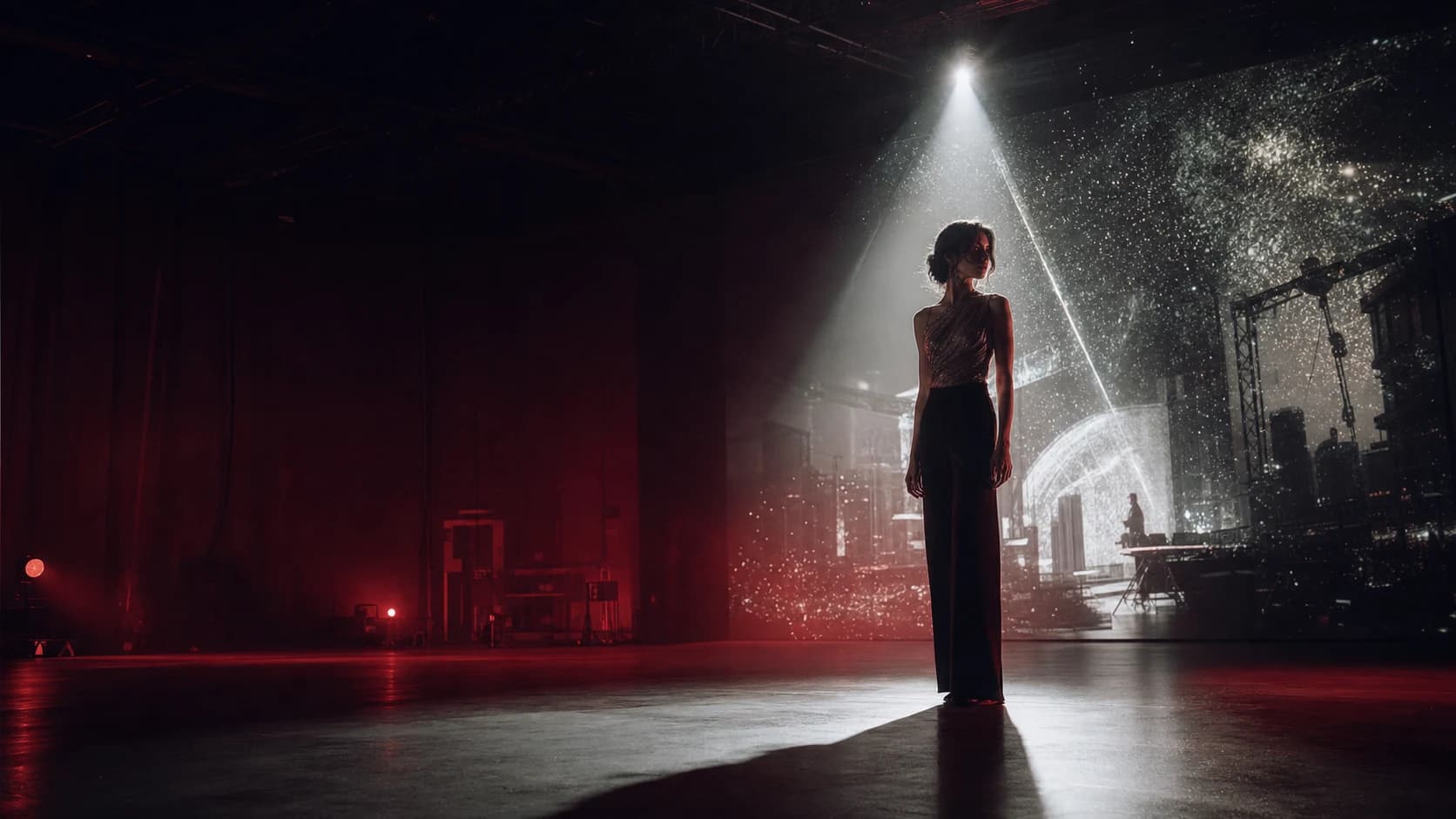 An original fictional performer inside an AI entertainment world