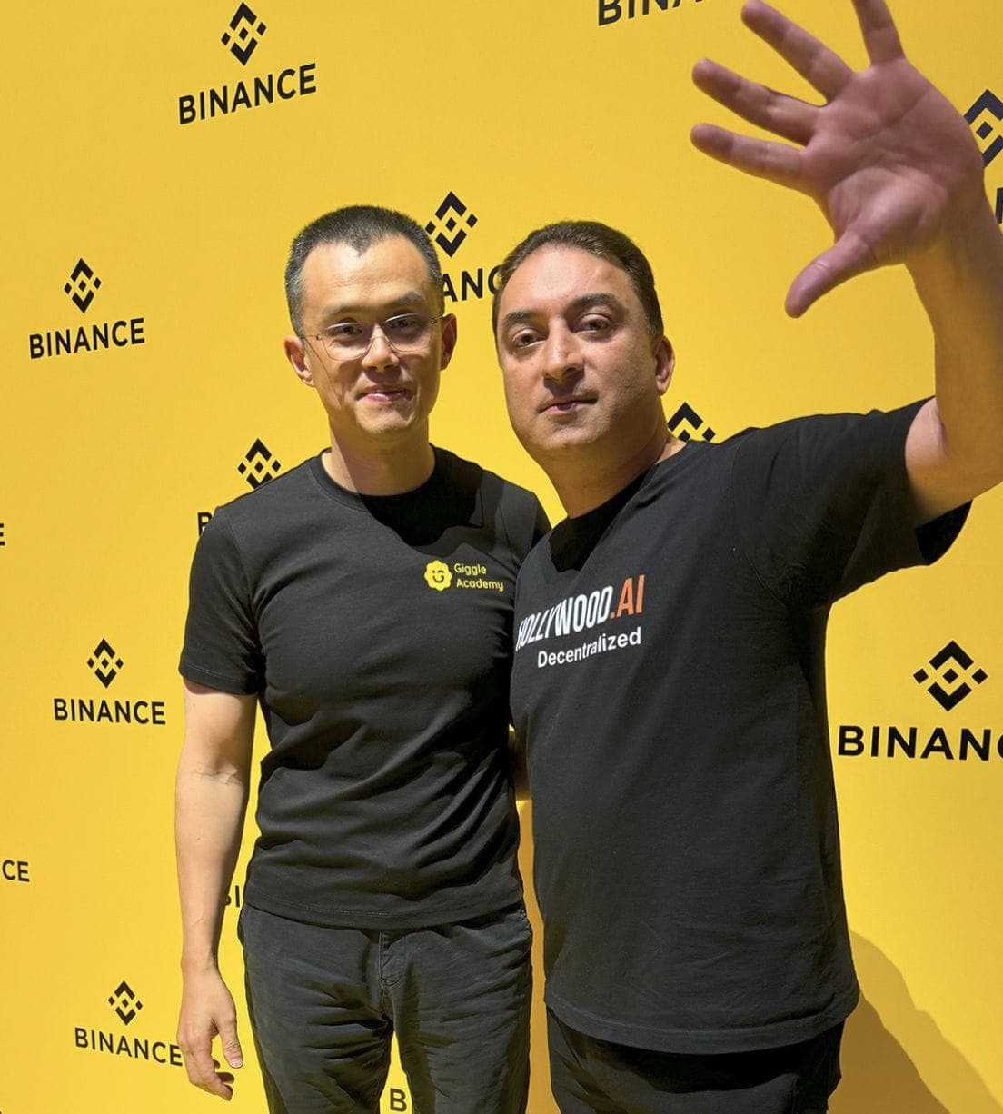 All Eyes on Hollywood.AI and Bollywood.AI as FAME King Sheeraz Hasan Dominates at Binance Blockchain Week in Dubai