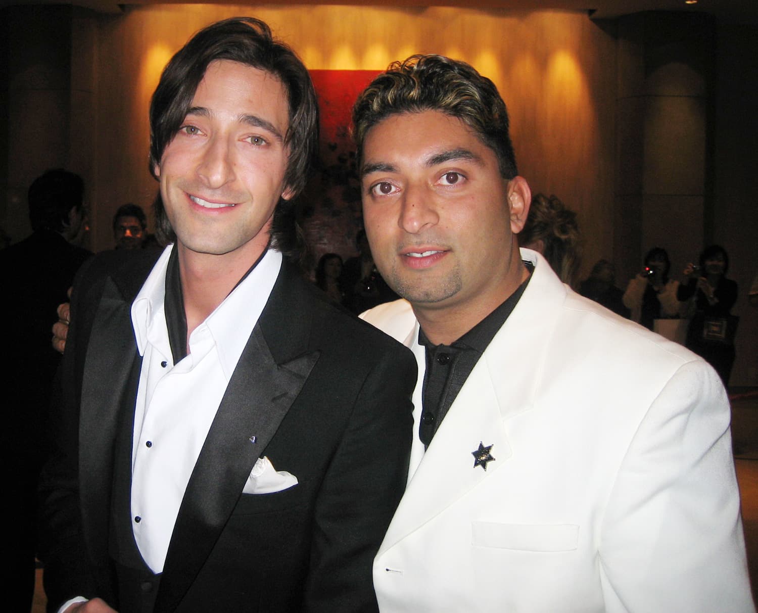 Adrien Brody in the Tinseltown TV red-carpet archive