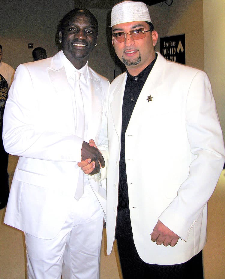 Akon in the Tinseltown TV red-carpet archive