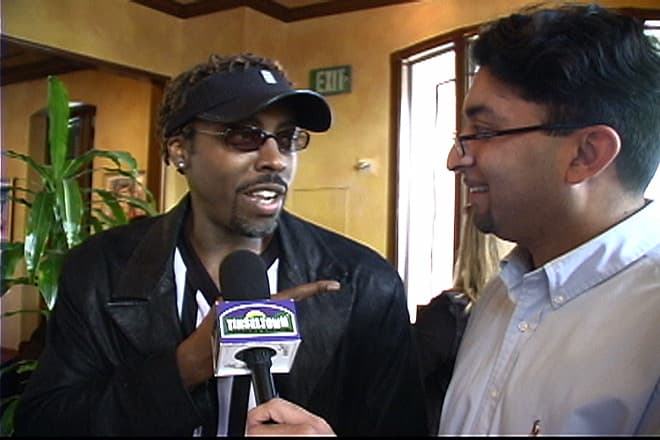 Arsenio Hall in the Tinseltown TV red-carpet archive
