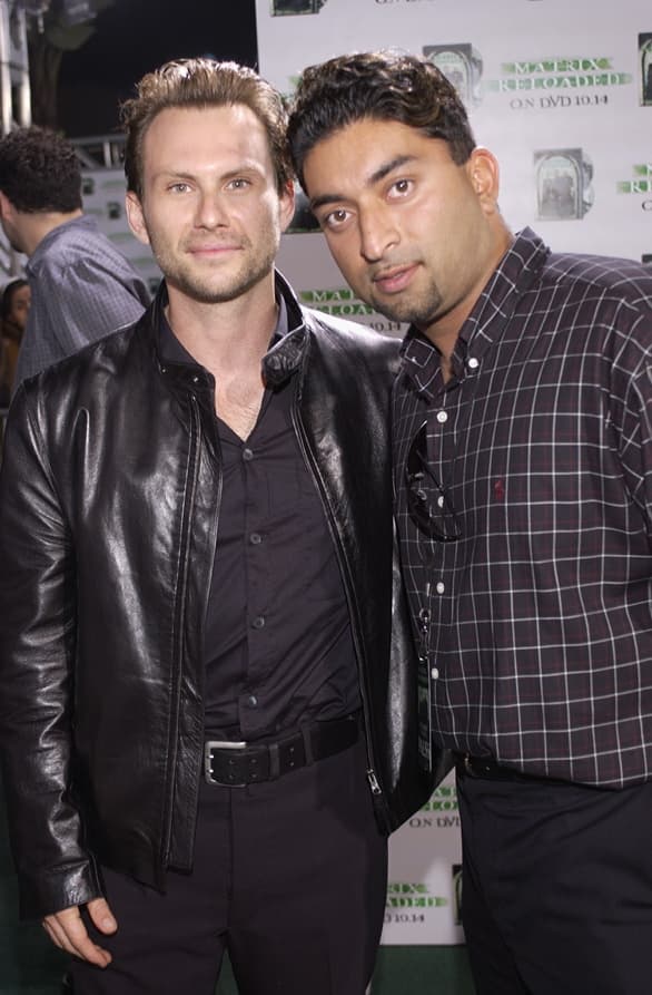 Christian Slater in the Tinseltown TV red-carpet archive