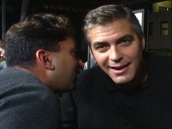 George Clooney in the Tinseltown TV red-carpet archive
