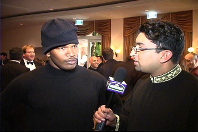 Jamie Foxx in the Tinseltown TV red-carpet archive