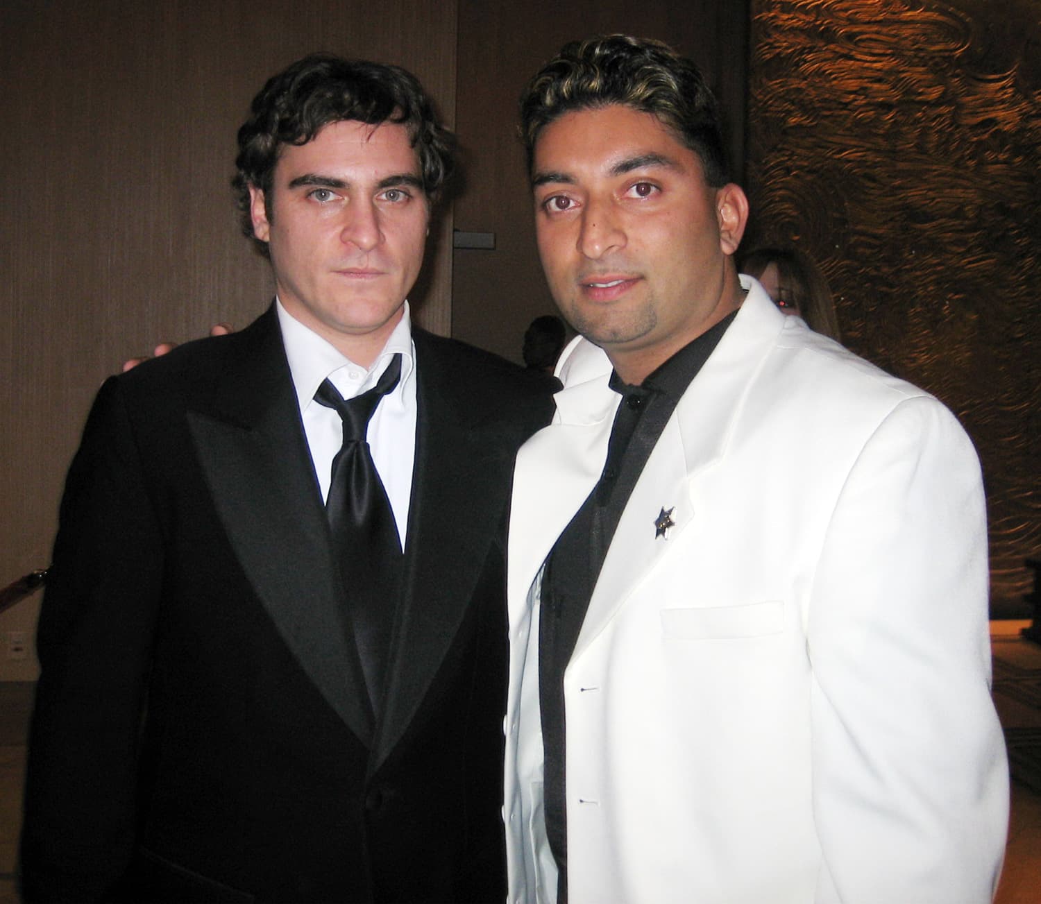Joaquin Phoenix in the Tinseltown TV red-carpet archive