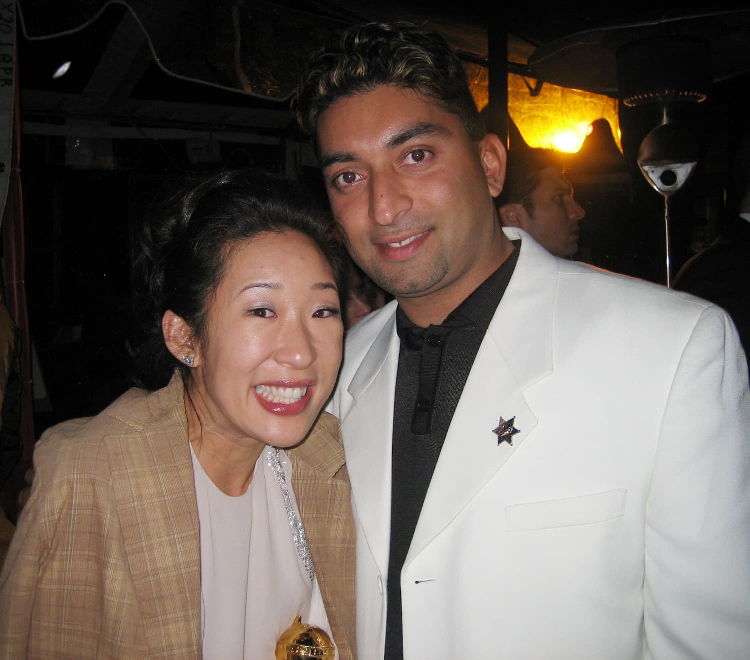Sandra Oh in the Tinseltown TV red-carpet archive