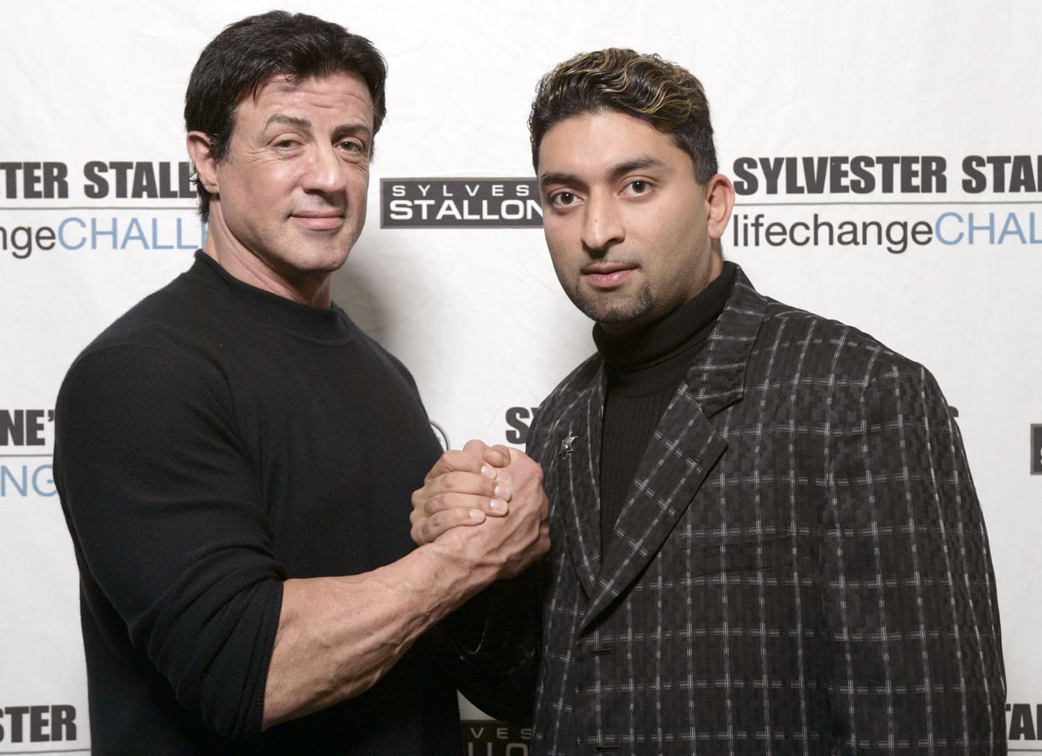 Sylvester Stallone in the Tinseltown TV red-carpet archive